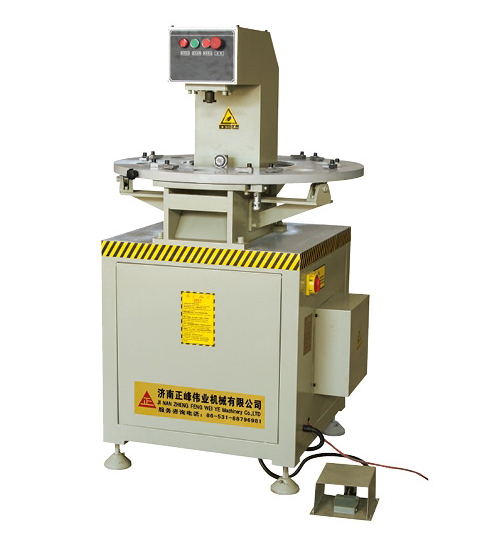 Pressing machine for aluminum profiles