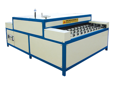 Heated roller pressing machine