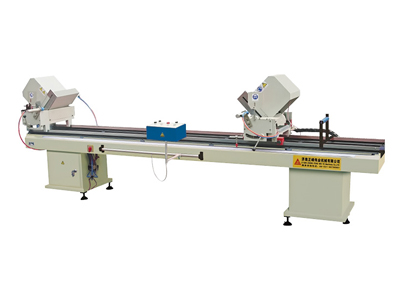 Double-head Cutting Saw for Aluminum and PVC Profiles